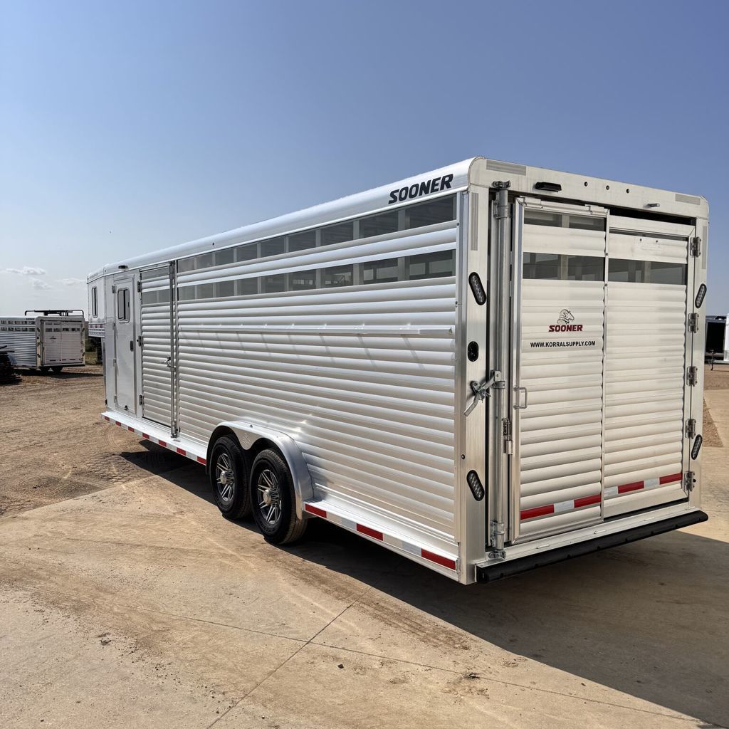 2026 Sooner 26' stock combo w/ two compartments