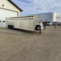 2026 Stock horse Sooner SR7632 Livestock Trailer 32 Ft W/3 Compartments