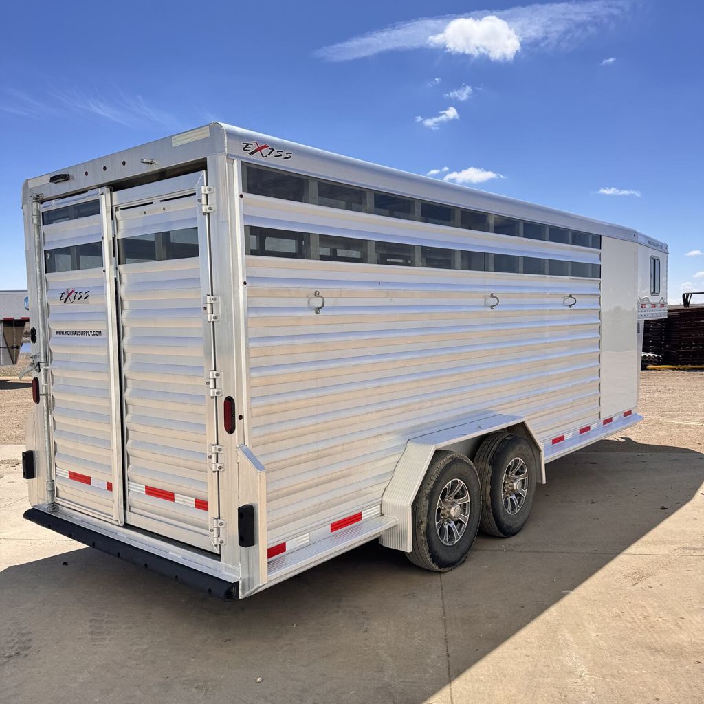2023 Exiss 20ft stock combo - 2 compartments