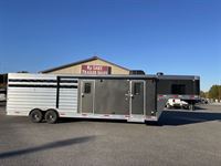 2026 Stock horse Merhow Trailers STOCK COMBO 14'