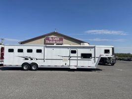 2005 4 horse Exiss Trailers 8414- SLIDE OUT