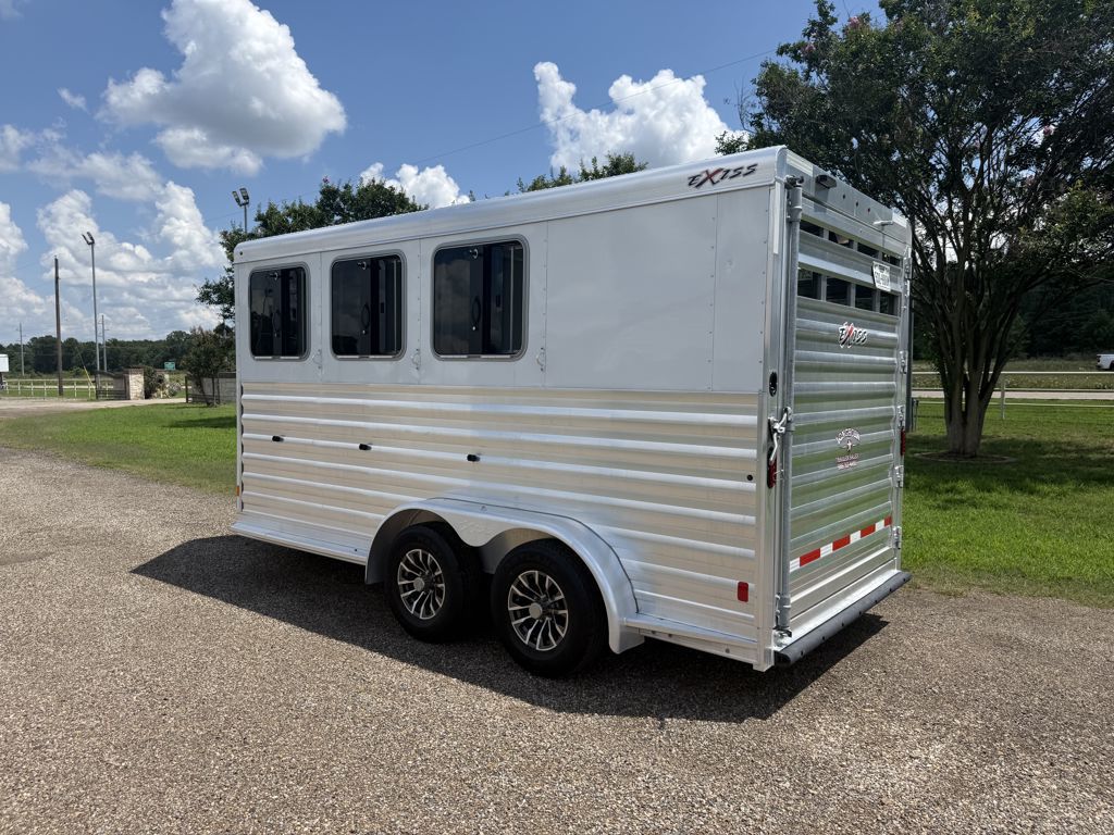 2024 Exiss 3 horse bumper pull
