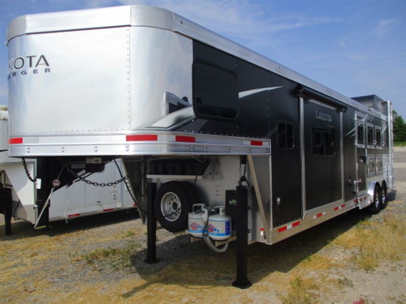 2024 Lakota Trailers 8313SR Hay Rack/Ramp/Generator Prep