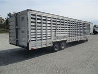 1995 Eby 41' ground load stock trailer