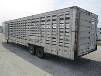 1995 Eby 41' ground load stock trailer
