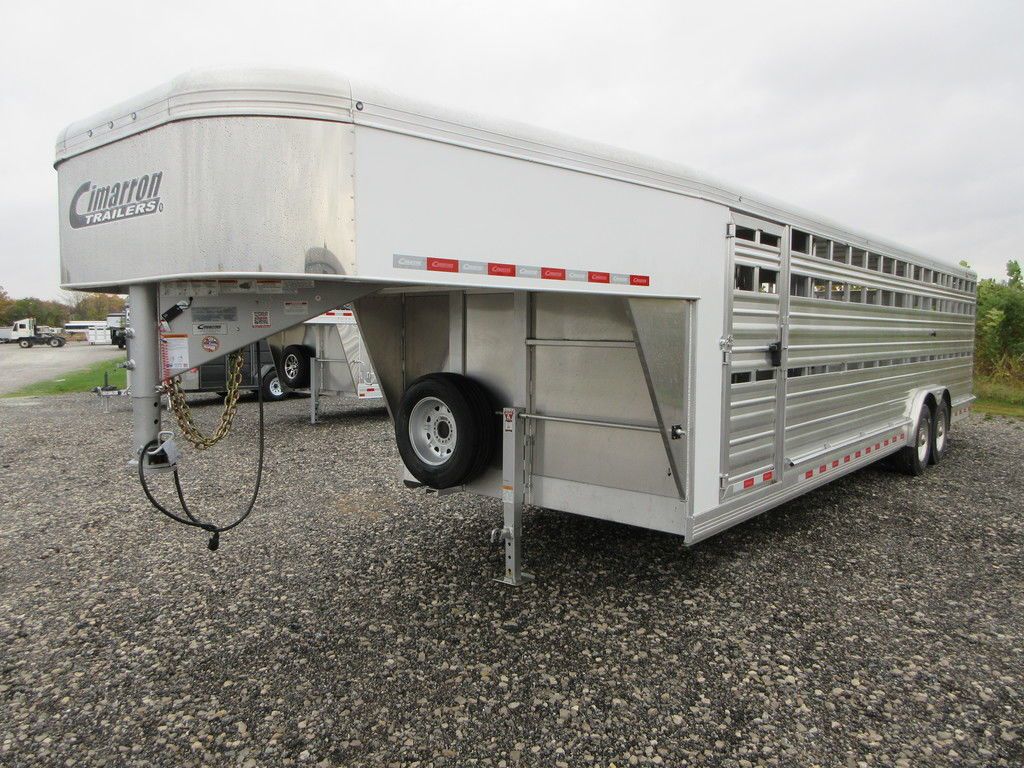 2026 Cimarron 8x28'x6'4" tall lonestar show stock