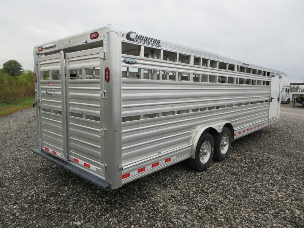 2026 Cimarron 8x28'x6'4" tall lonestar show stock
