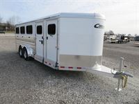 2026 Stock horse Cimarron 8 Pen Showstar 7 1/2' Wide Polished Aluminum