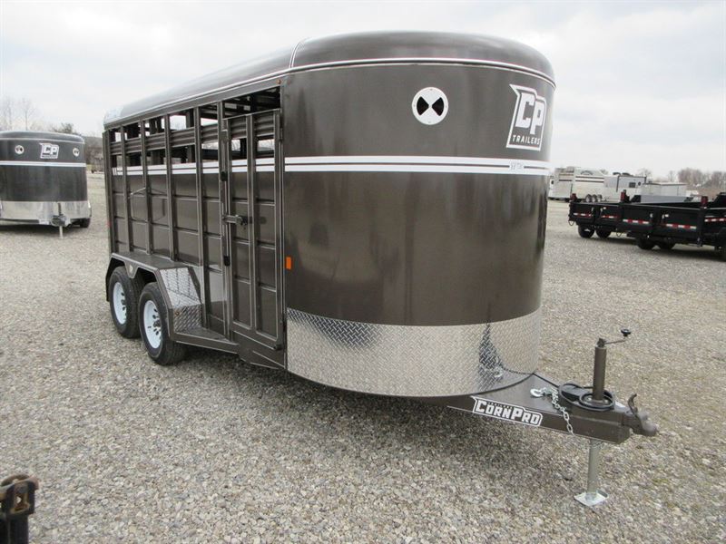 2026 CornPro 16' bp stock 6' wide 6'6" tall 7,000 gvwr slider i