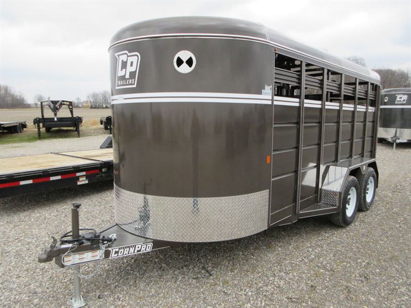 2026 CornPro 16' bp stock 6' wide 6'6" tall 7,000 gvwr slider i