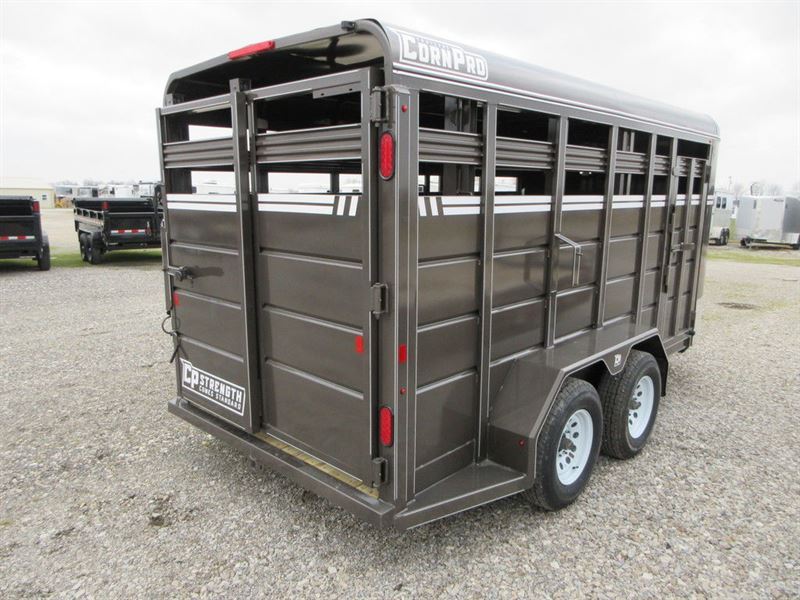 2026 CornPro 16' bp stock 6' wide 6'6" tall 7,000 gvwr slider i