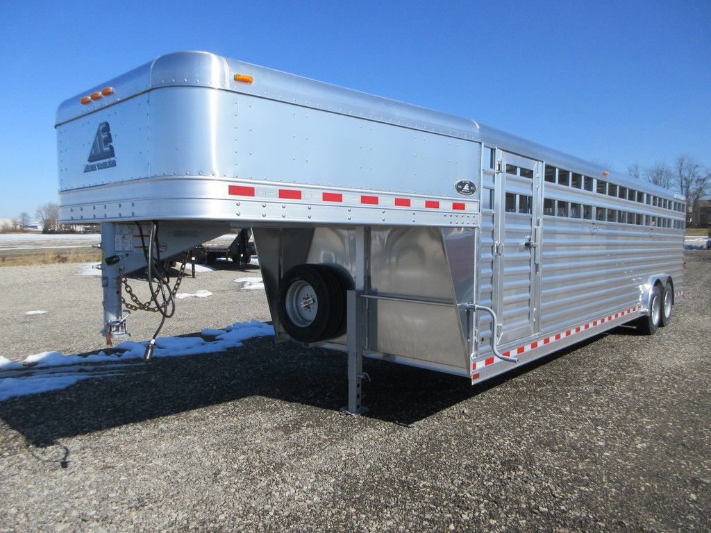 2026 Elite 8x28x6'6" tall aluminum stock