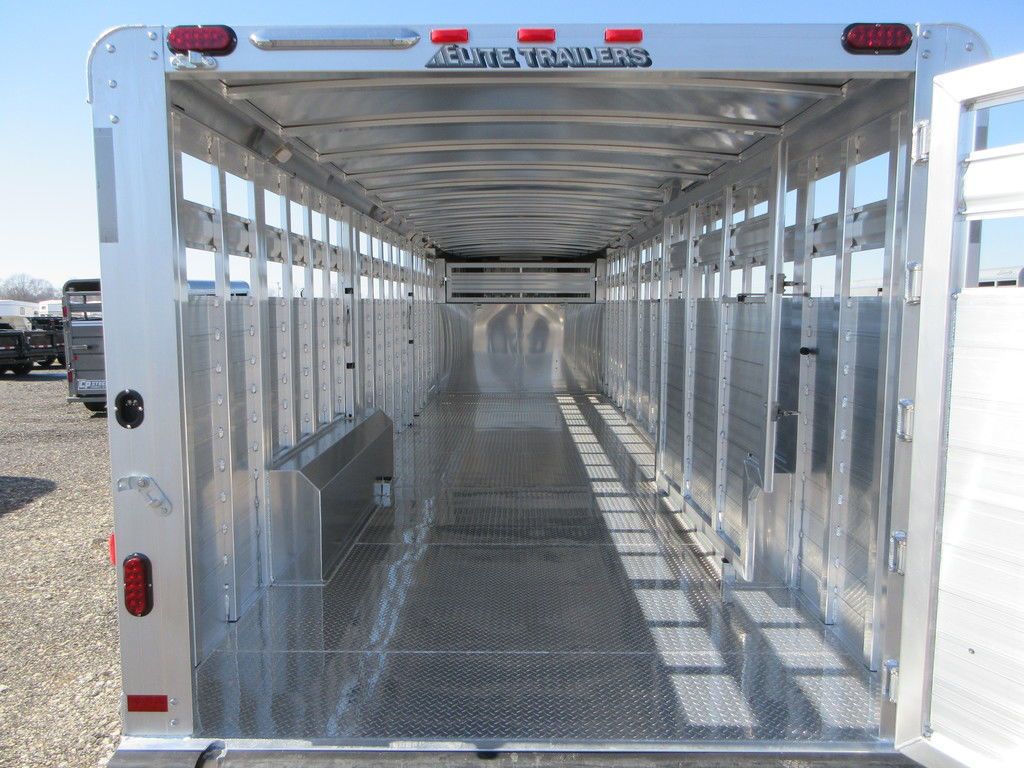 2026 Elite 8x28x6'6" tall aluminum stock