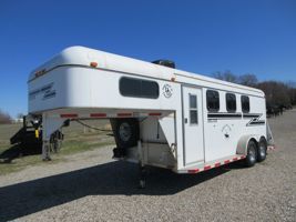 2007 3 horse Double D 3H Slant G/N W/ A/C