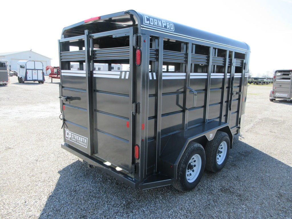 2026 CornPro 14' bp stock 6' wide 6'6" tall slider in cut gate