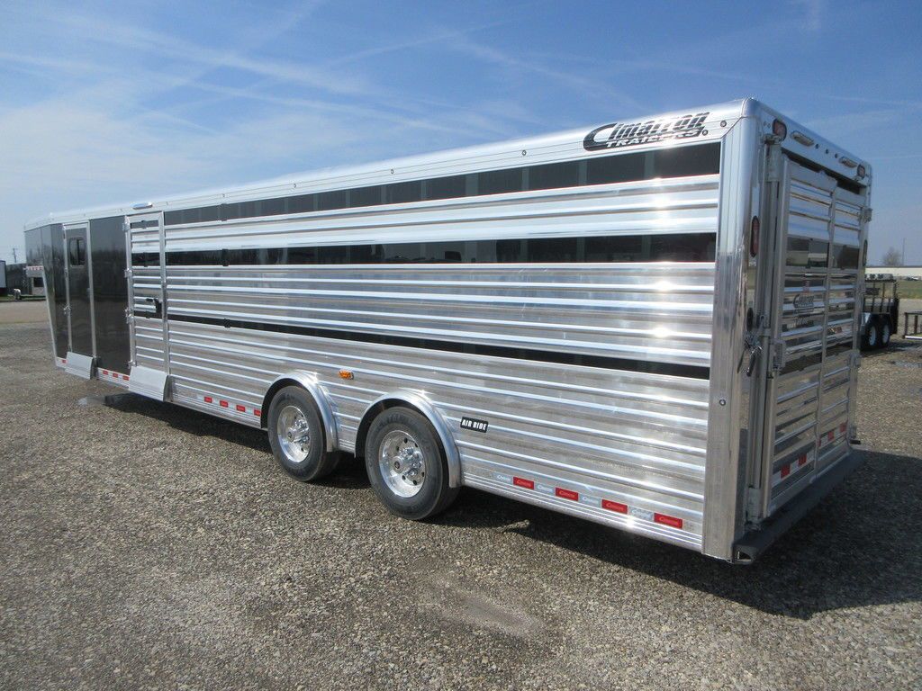 2026 Cimarron 8x30x6'8" tall signature series air ride