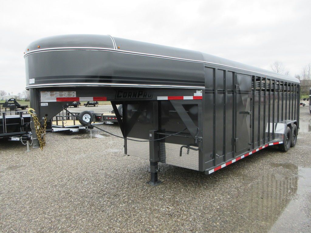 2026 CornPro 24' stock w/tack room 6'8" wide 6'6" tall 14,000 g
