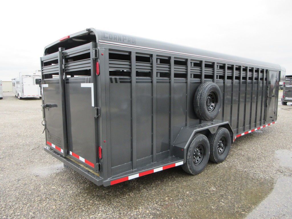2026 CornPro 24' stock w/tack room 6'8" wide 6'6" tall 14,000 g