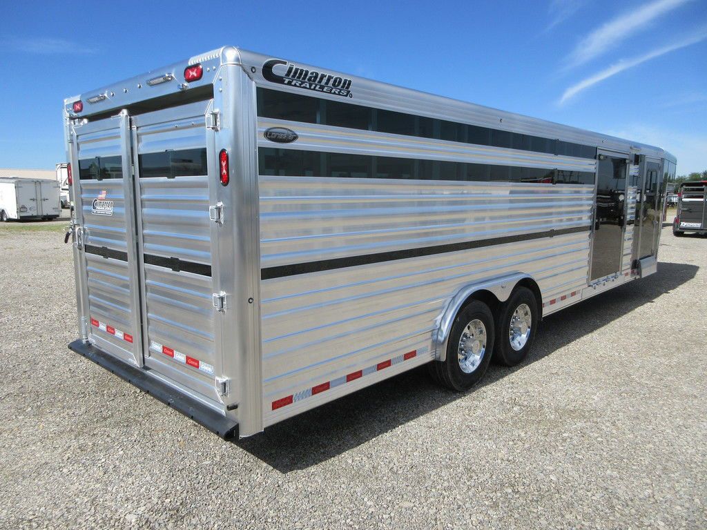 2027 Cimarron 8x28x6'4" lonestar show stock