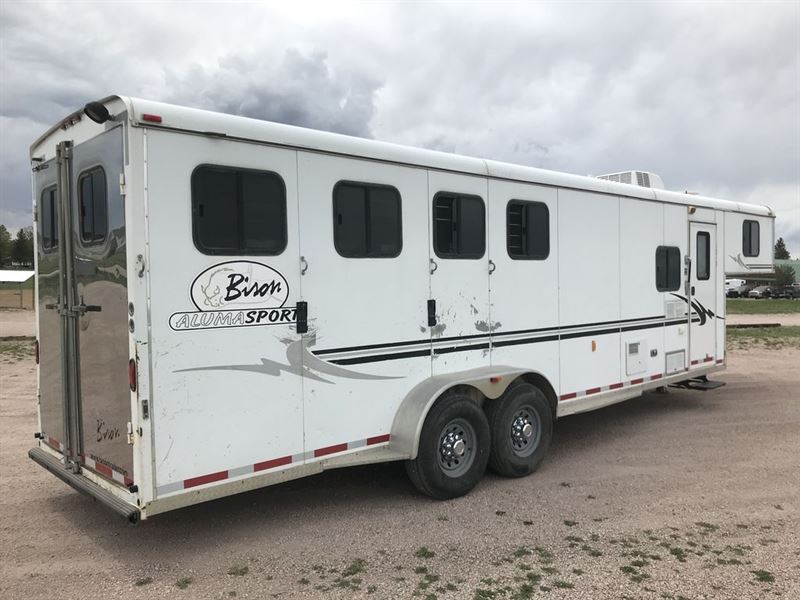 2006 Bison Alumasport 7410 4 horse LQ **sale pending**