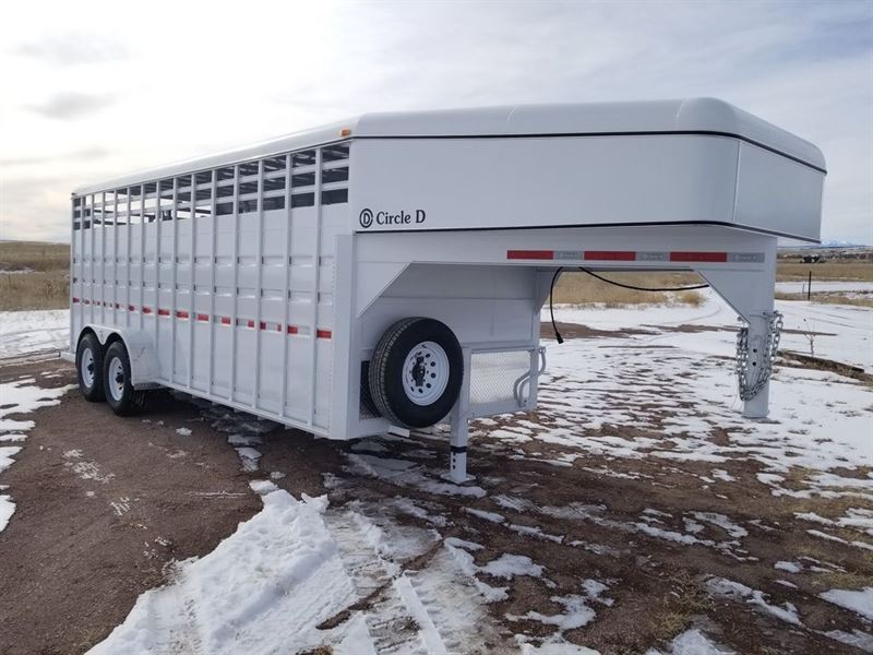 2024 Circle D 20 foot stock trailer **on order**