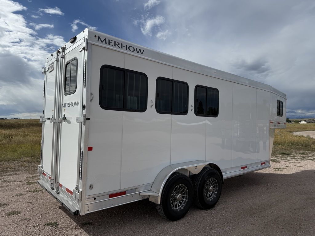 2026 Merhow bronco 3 horse gooseneck **in stock**