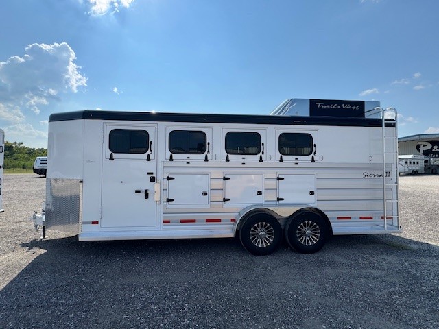 2026 Trails West 4 Horse Bumper Pull Trailer