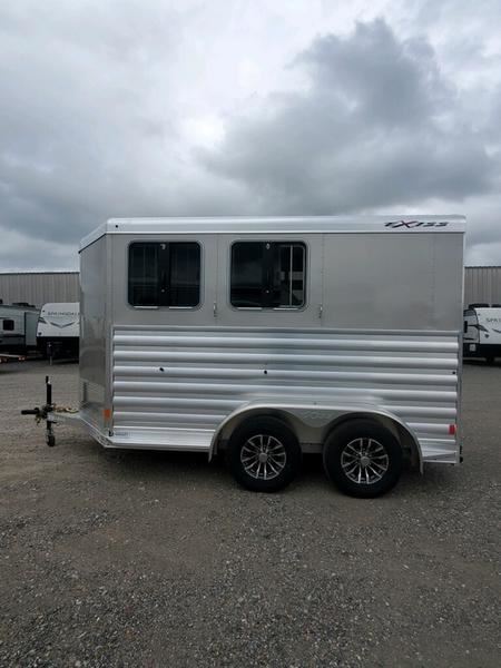 2024 Exiss 2 Horse Bumper Pull Trailer