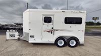 2024  horse Trails West 2 Horse Straight Load Bumper Pull Trailer