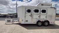 2025  horse Cimarron 3 Horse Bumper Pull Trailer