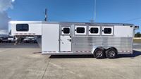 2026 4 horse Cimarron 4 Horse Gooseneck Trailer