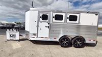2025 3 horse Cimarron 3 Horse Bumper Pull Trailer