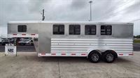 2025 4 horse Exiss 4 Horse Gooseneck Trailer