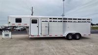 2025 Stock horse Exiss 24' Livestock Gooseneck Trailer