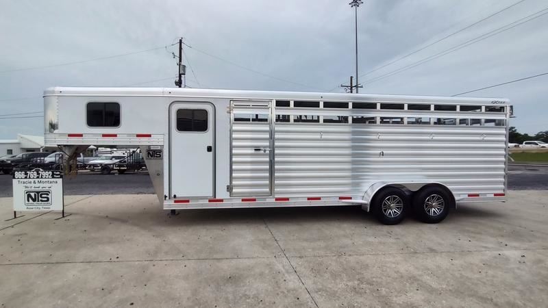 2025 Exiss 24' Livestock Gooseneck Trailer