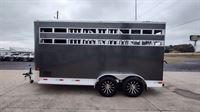 2026 3 horse Bar-M 3 Horse Bumper Pull Trailer