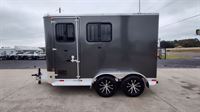 2026 2 horse Bar-M 2 Horse Bumper Pull Trailer