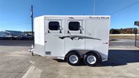 2026 2 horse Trails West 2 Horse Bumper Pull Trailer