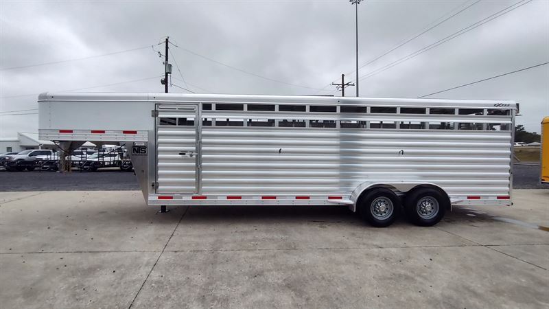 2026 Exiss 24' livestock gooseneck trailer