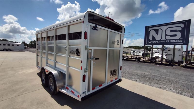 2026 Maverick 3 horse bumper pull trailer