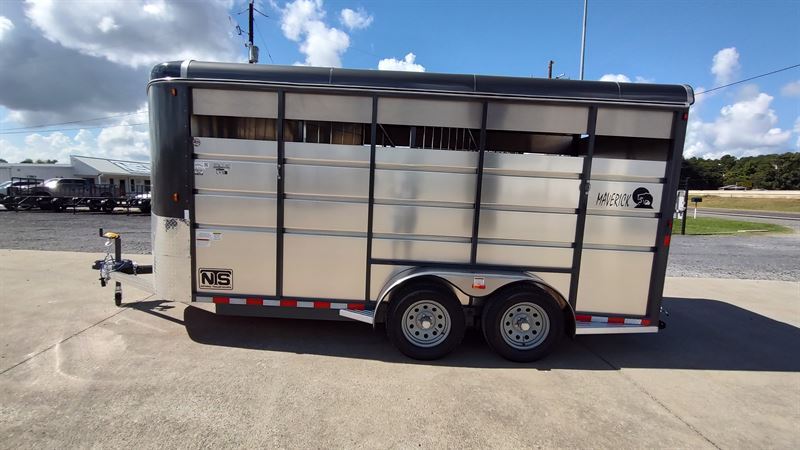 2026 Maverick 3 horse bumper pull trailer
