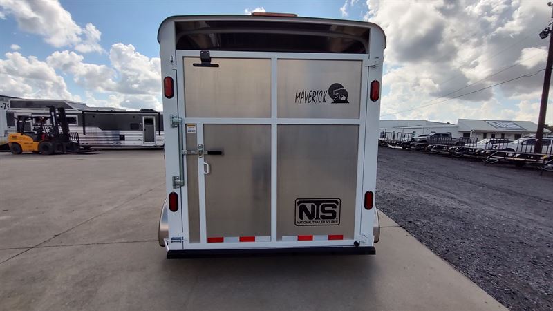 2026 Maverick 2 horse bumper pull trailer