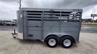 2026 2 horse Delta 2 Horse Bumper Pull Trailer