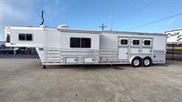 2016 3 horse Platinum 3 Horse 15' Living Quarters