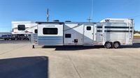 2026 Stock horse Lakota Trailers Charger 14' Livestock 15' Living Quarters
