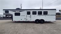 2026 4 horse Bison Ranger 4 Horse 8' Living Quarters