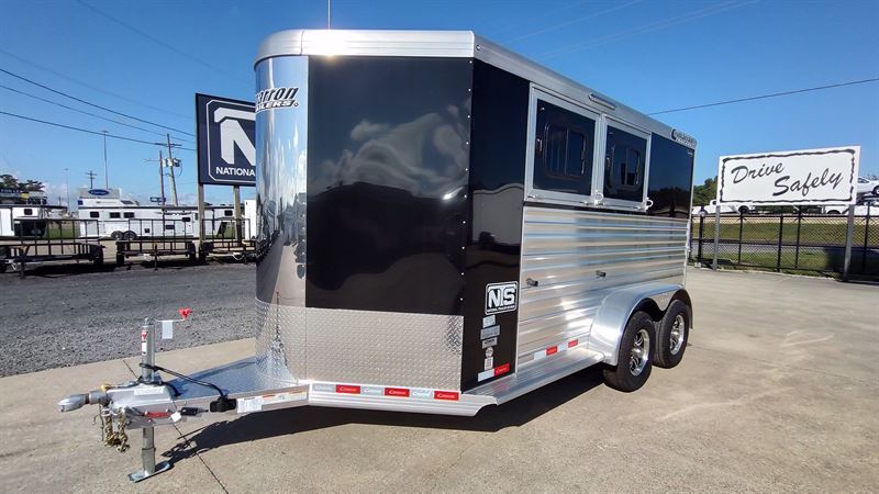 2026 Cimarron 2 horse bumper pull trailer