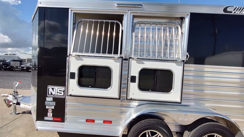2026 Cimarron 2 horse bumper pull trailer