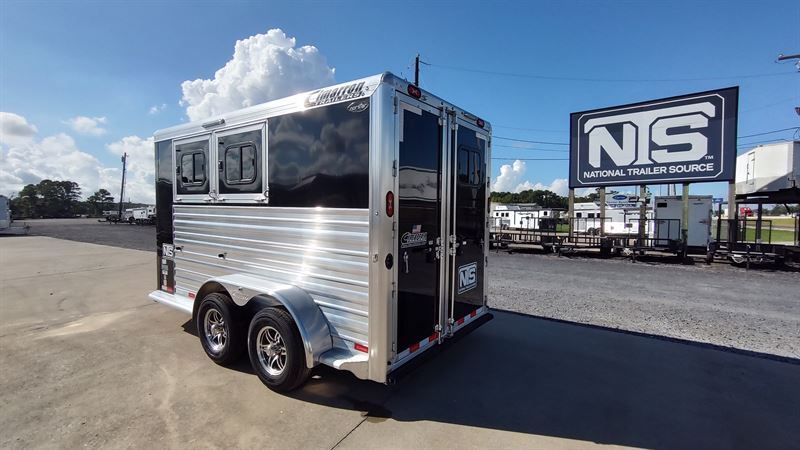 2026 Cimarron 2 horse bumper pull trailer