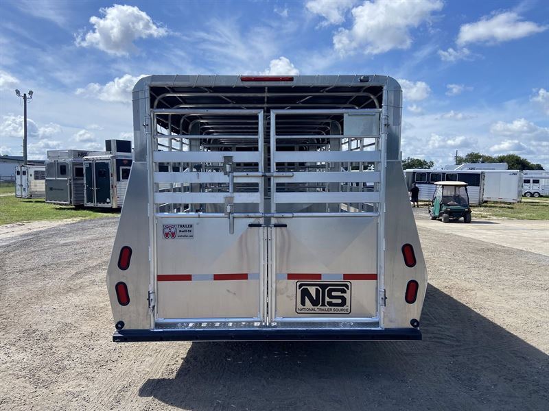 2026 W-W 20' livestock gooseneck trailer